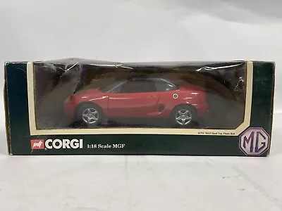 Corgi 1:18 Scale MGF In Flame Red With Black Roof 1995 Classic Limited  • £9.99