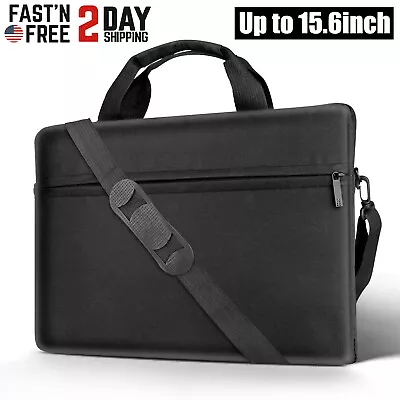 Laptop Sleeve Case Bag Pouch W/ Shoulder Strap For 15.6 Inch HP Lenovo Asus Mac • $10.95