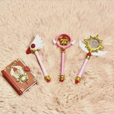 Full Set! Cardcaptor Sakura Clow Card Clear Card Wand Gachapon • $41.49