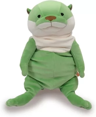 Shinada Global Mochi-KawaUso Otter Matcha Green Color L Size Plush Doll • $64