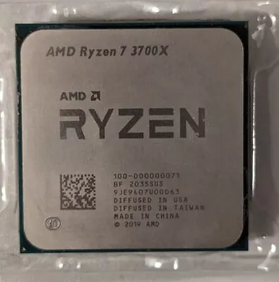 AMD Ryzen 7 3700X (3.6GHz 8 Cores Socket AM4) - 100-100000071BOX • $112.49