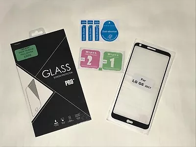 Fits LGK4 / K8 / K10 (2017/18) / G6 Full Cover Tempered Glass Screen Protector  • £3.45