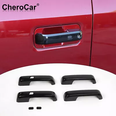 For F-150 Exterior Door Handle Cover Trim Parts For Ford F150 15-20 Glossy Black • $21.49