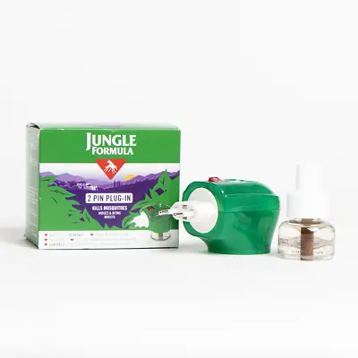 Jungle Formula Mosquito Killer Plug In Diffuser With 35ml 1 Liquid Bottle • £8.75