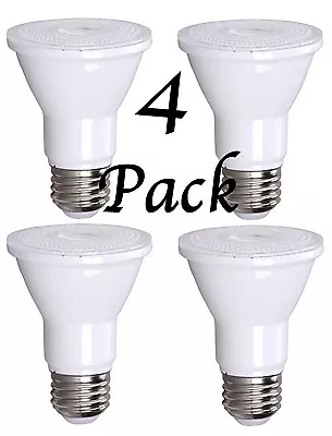 4 Pack Bioluz LED Dimmable PAR20 75 Watt (uses 5.5 Watts) 500 Lumen 3000K UL • $15.99