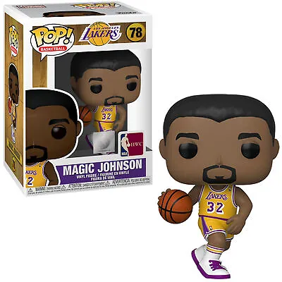 Magic Johnson (Los Angeles Lakers) NBA Legends Funko Pop! • $13.99