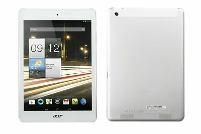 Acer Iconia A1-830 A1311 32GB Wi-Fi 7.9  Intel Atom 1.6GHz White Silver Tablet  • £69