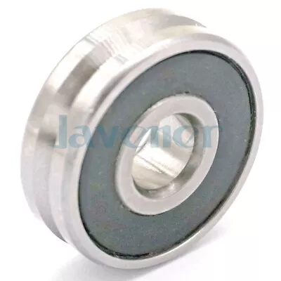$5.25 • Buy LOT2 6x19x6mm V Groove Width 2mm Guide Pulley Sheave Sealed Rail Ball Bearing