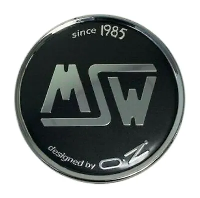 MSW Designed By OZ Since 1985 Snap In Wheel  Center Cap C-PCF-82 • $24.99