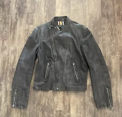 Diesel Leather Motorcycle Jacket  King Cobra Moto Jacket Large Very Rare • $500