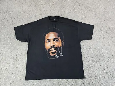Marvin Gaye Graphic Black Tshirt On Hanes Beefy Black Tag/Men's Sz 2XL  • $13