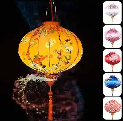 12/14inch Chinese Silk Lantern Palace Lantern Restaurant Tea Party Decor Lantern • $34.23