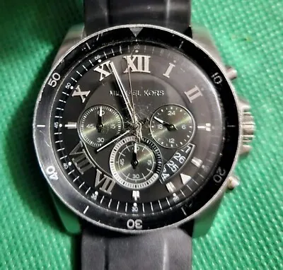 Michael Kors Brecken MK8435 Chronograph Date Watch  • $62