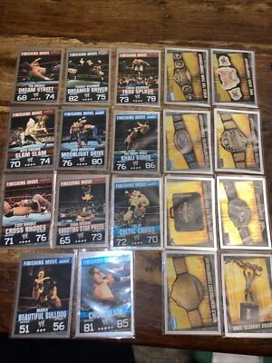 £0.99 • Buy WWE Slam Attax Evolution 2009 - Finishing Move & Belt Cards 19+