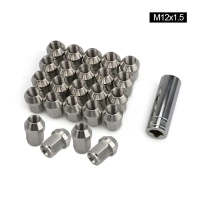 24PCS M12*1.5 35mm Stainless Steel Wheel Nuts Lug Nuts Hex • $75.77