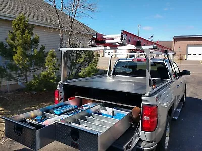 BB65 Truck Bed Tool Box With 2 Drawers 65  Long X 48  Wide X 10 15/16  Tall • $2265.24