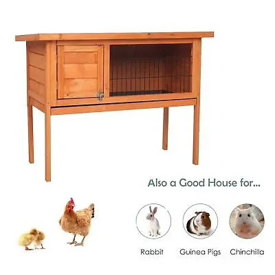 36  Waterproof Wood Chicken Coop Hen House Animal Poultry Cage Rabbit Hutch • $68.99