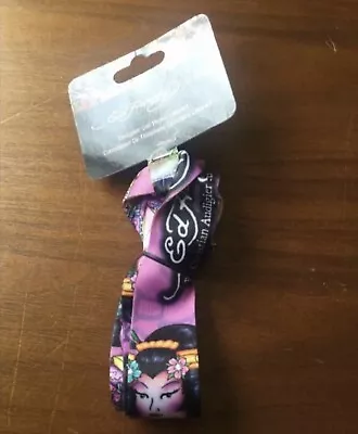 Ed Hardy Lanyard Geisha Pink Fabric - Nwt • £4.95