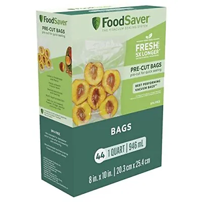 $42.71 • Buy  Vacuum Sealer Bags For Airtight Food Standard Packaging 44 Quart Bag PDP