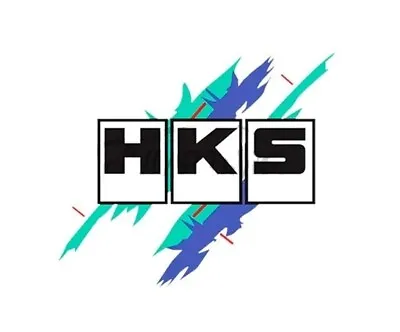 HKS Decal Stickers 130mm For Toyota Mitsubishi Honda Subaru Mazda Nissan KIA • $6.39