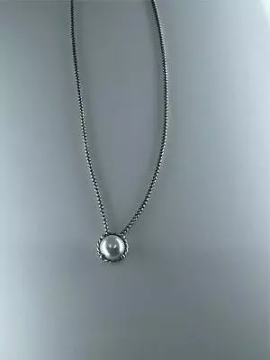 DAVlD YURMAN Pearl Petit Chatelaine Pendant Necklace • $200