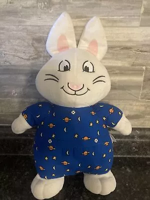 Max And Ruby Bunny Rabbit MAX 15” Plush Nick Jr Space Pajamas Stuffed Animal • $9.99