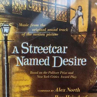 Alex North A STREETCAR NAMED DESIRE Film Soundtrack CD Kazan Brando +Max Steiner • £20