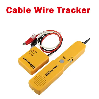 £19.42 • Buy Cable Finder Tone Generator Probe Tracker Wire Network Tester Tracer Kit