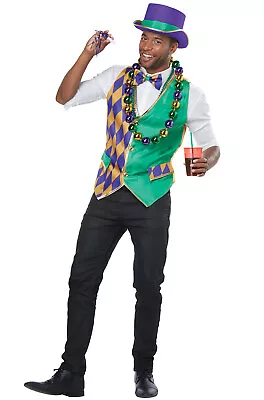 Brand New Mardi Gras Man Funny  Adult Costume Kit • $20.67