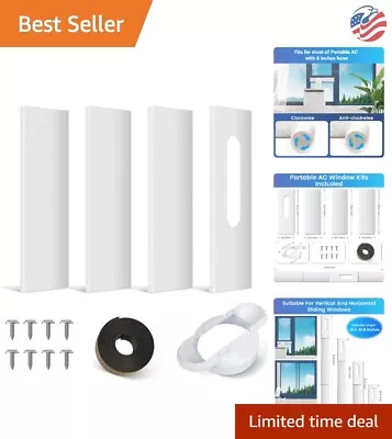 5 Inch Sliding Vent Kit - Easy Install - Good Sealing - High-Quality Materials • $46.99