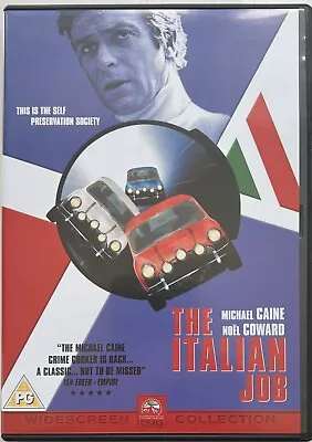 The Italian Job - Michael Caine - DVD - Free Postage • £4.50