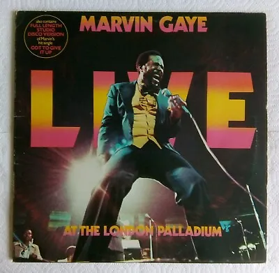 £19.99 • Buy Marvin Gaye Live At The London Palladium Original 1977 Gatefold Double LP Vinyl.