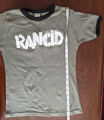 Rancid November 2006 UK Tour T-Shirt With Dates Small • £40