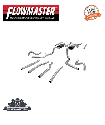$983.52 • Buy Flowmaster 17654 American Thunder Header Back Exhaust System