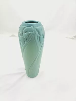 Vintage Van Briggle Art Pottery Vase Blue Green Glaze. 9  • $159