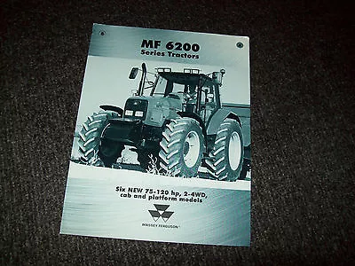 Massey Ferguson 6245 6255 6265 6270 6280 6290 Tractor Brochure Literature Ad • $2.99