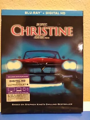 Christine 2018 Blu Ray With Slipcover And UltraViolet Code New • $65