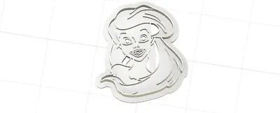 3D Printed Cookie Cutter Inspired By Disney Little Mermaid Ariel • $10