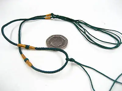 Necklace Cords Green Jade Necklace Cords Finished Adjustable Necklace String • £2.99