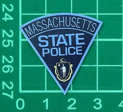 Massachusetts State Police Sticker Badge Mass Statie • $3.98