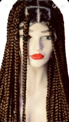 £85 • Buy Full Lace Jumbo Box Braided Wigs For Women,colour #30
