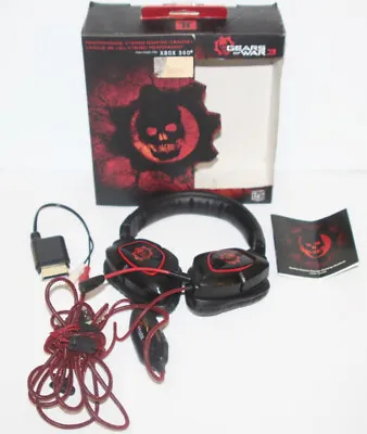 MadCatz Tritton Gears Of War Sound Gaming Headset For Xbox 360 W/ Original Box • $29.99