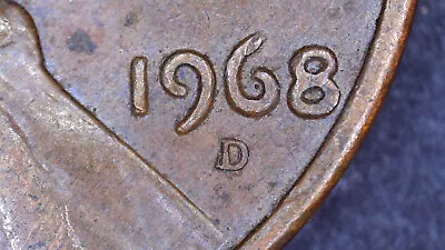 1968-D Lincoln Penny RPM FS 501!!! • $8