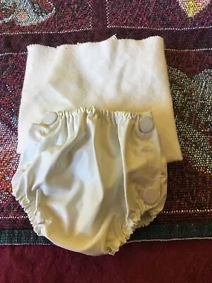 Vintage Doll Plastic Pants With Diaper Material For Drink And Wet Dolls • $23