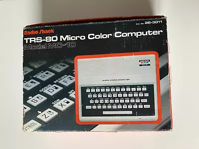 Vintage Computer Radio Shack MC-10 Micro Color Computer In Box TRS-80 Tandy • $150