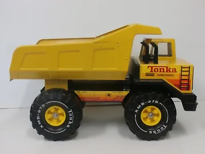 Rare Vintage 1980's Mighty Tonka XMB-975 Metal Dump Truck Turbo Diesel • $67.99