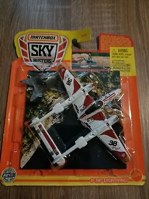 MATCHBOXSkybusters P38 Lightning Twin Engine Die Cast  Plane Age 3+ Years  • £9.49