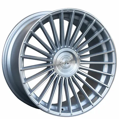 22  Staggered Road Force Wheels Rf22 Silver Machined Face Rims And Tires Package • $3198