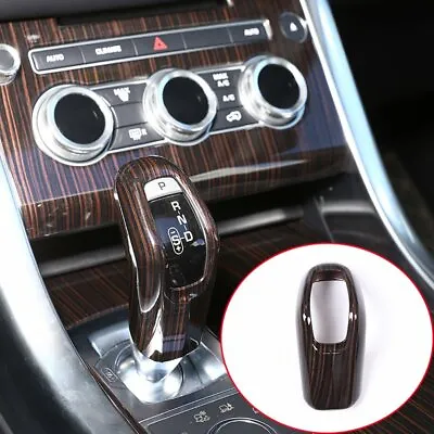 For LR Range Rover Sport 2014-2017 ABS Red Wood Gear Shift Head Knob Cover Trim • $38.49