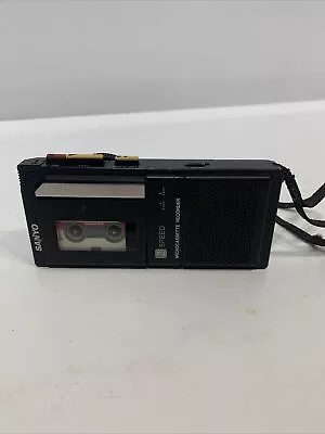 SANYO 2 Speed Micro Cassette Recorder • £20